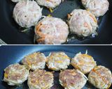 きんぴら風味の豚肉ハンバーグ作り方6写真
