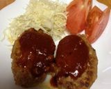 冷めても柔らかハンバーグ作り方9写真
