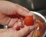 【ヘルシー】トマトとオレンジのマリネ作り方3写真