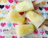材料2つ♪冷んやり甘い♡プリンアイスバー作り方6写真