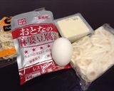 簡単♪麻婆うどん作り方1写真