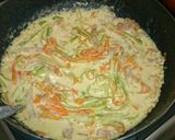 ヘルシー★ベジ麺パスタ カルボナーラ作り方9写真
