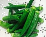 夏野菜！オクラのアーリオオーリオ作り方2写真