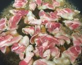 時短＆かんたん♪豚肉とニラの玉子とじ丼作り方2写真