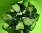 きゅうりの麺つゆ生姜漬け作り方1写真