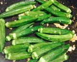 夏野菜！オクラのアーリオオーリオ作り方4写真