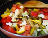 チーズたっぷり♪夏野菜のオーブン焼き作り方3写真