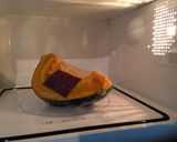 炊飯器で、簡単カボチャプディング作り方1写真