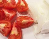 簡単もう一品☆トマトのマリネ作り方1写真