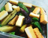 フライパンで★茄子とピーマンの揚げびたし作り方8写真