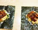 うなぎの蒲焼きで☆おにぎらず作り方6写真