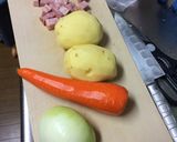 ソーセージとキャベツのシュークルート風作り方1写真