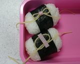 パスタでリボン弁当作り方3写真