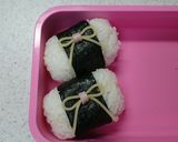 パスタでリボン弁当作り方4写真