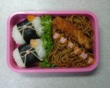 パスタでリボン弁当作り方5写真