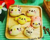 サンリオキャラクターのパン作り方8写真