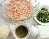ヘルシー♪ふわっふわ和風豆腐ハンバーグ♡作り方3写真