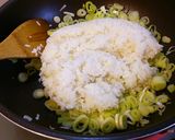 肉ミソ炒め飯。作り方2写真