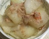 とうがんとシ一チキンの炒め煮作り方3写真