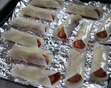 ウインナーの餃子の皮包み＊トースター焼き作り方3写真