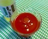 トマトジュースにえごま油入れちゃいました作り方3写真