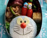 簡単＊ドラえもんのキャラ弁作り方4写真