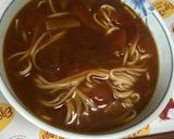 稲庭うどんのカレーうどん作り方5写真