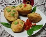 ビールのおつまみに、、ポテトのファルシー作り方6写真