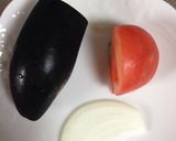 《離乳食》ナスのトマト煮〜中期8ヶ月作り方1写真