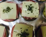 ナスとトマトとベーコンのチーズ焼き ❤️作り方1写真