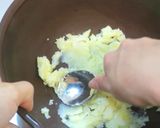 【弁当おかず】クリスマスツリー型ポテサラ作り方4写真