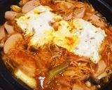 スープもうまうま☆韓国風ブテチゲ作り方8写真