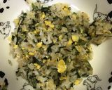 野沢菜ちりめん炒飯作り方4写真