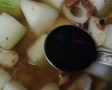 ♪レンジ♪冬瓜と竹輪の味付けツナ缶煮作り方4写真