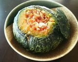 ごま風味の丸ごとカボチャ作り方8写真