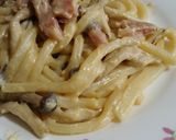 サッコが作る☆カルボナーラうどん♪作り方3写真