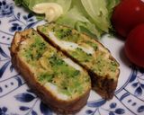 ブロッコリー入り卵焼き作り方4写真