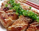 鶏胸肉の生姜ネギ味噌パン粉焼き♡作り方9写真