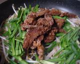 我が家の　レバニラ炒め　作り方5写真