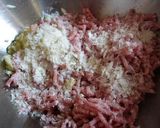 *ズッキーニの肉詰めチーズオーブン焼き*作り方3写真