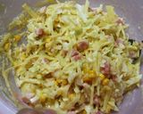 じゃがいもとチーズのお好み焼き作り方4写真