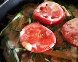 夏野菜のスパニッシュチーズオムレツ作り方3写真
