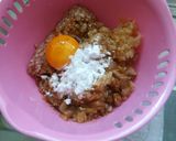 ﾊﾝﾊﾞｰｸﾞ～焼肉風～作り方3写真