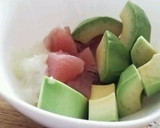 マグロとアボガドのとろろ丼作り方5写真