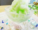 フリーザーバッグde簡単ミルクかき氷♡作り方2写真