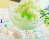 フリーザーバッグde簡単ミルクかき氷♡作り方3写真