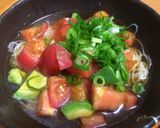 トマトとアボカドのあっさり素麺作り方3写真