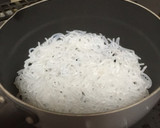 しらたきとゴーヤの明太子炒め作り方1写真