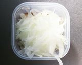 夏にさっぱり☆梅シロップで玉ねぎマリネ。作り方4写真