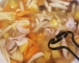 素揚げゴボウで☆美味しいカレーうどん作り方6写真